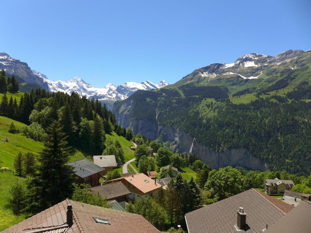 Apartment Bristol Apt-K By Interhome Wengen Bagian luar foto