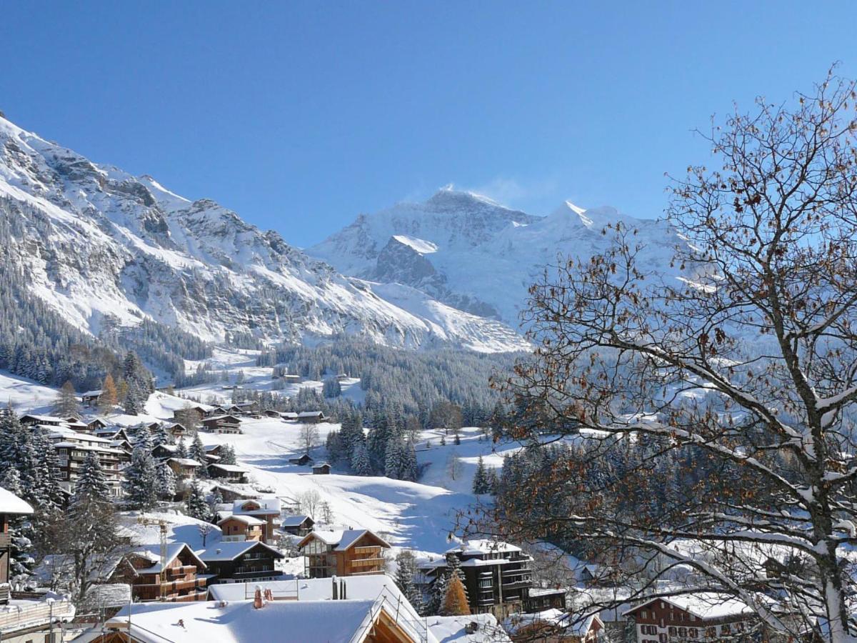 Apartment Bristol Apt-K By Interhome Wengen Bagian luar foto