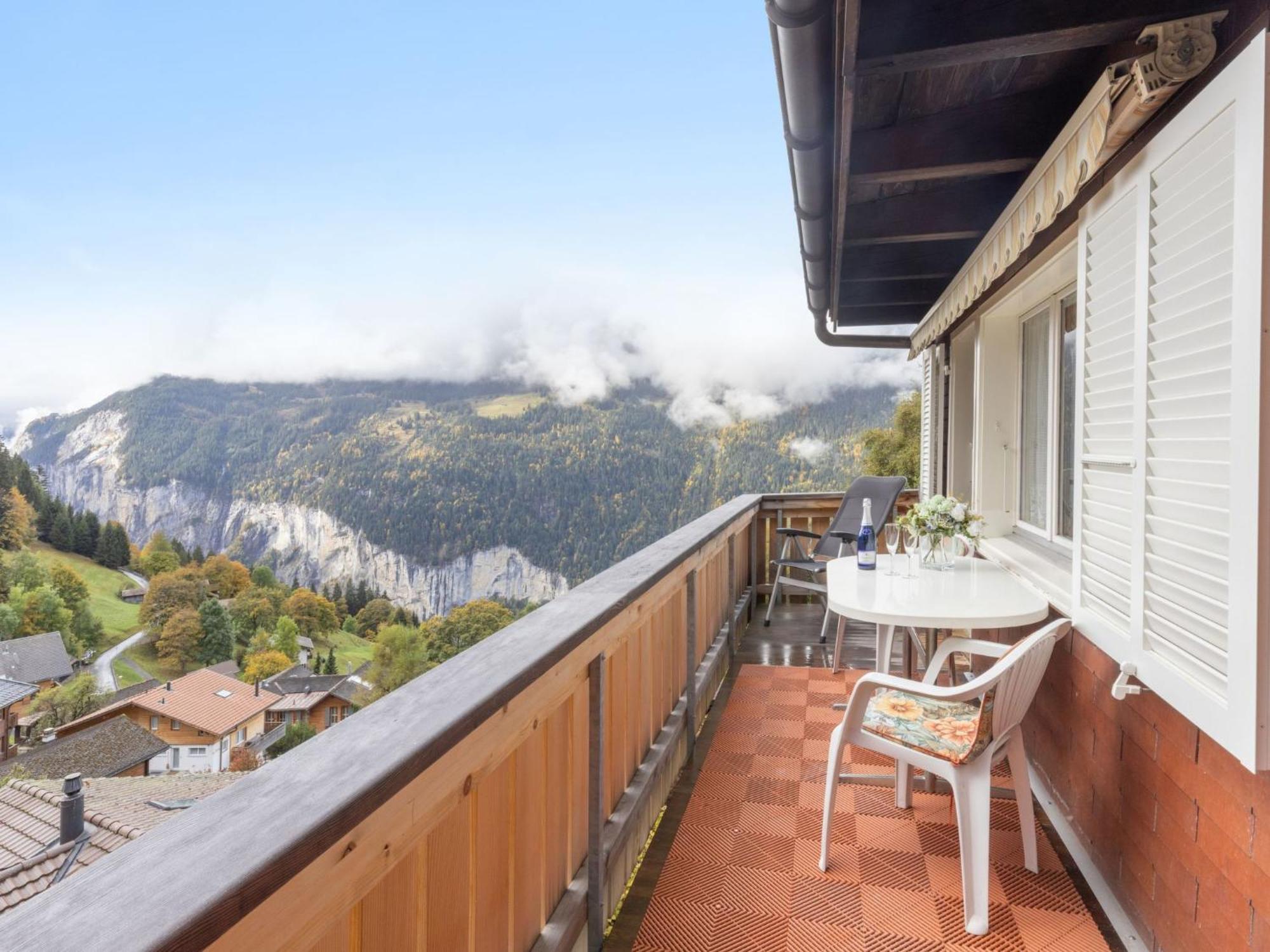 Apartment Bristol Apt-K By Interhome Wengen Bagian luar foto