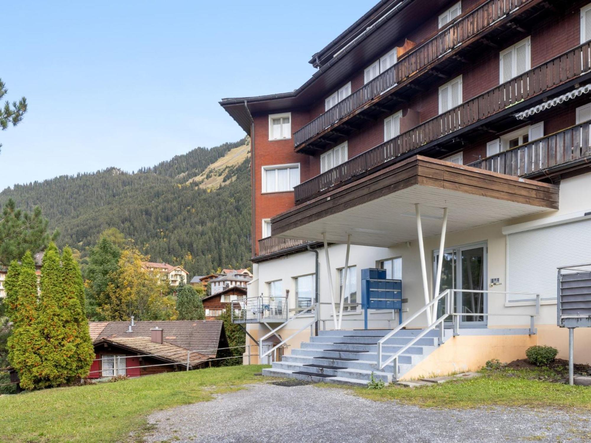 Apartment Bristol Apt-K By Interhome Wengen Bagian luar foto