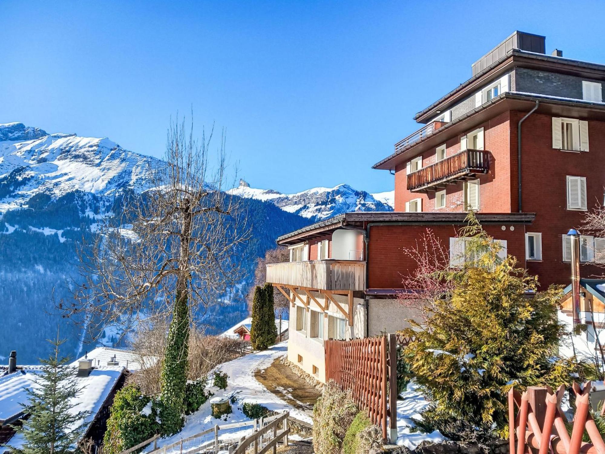 Apartment Bristol Apt-K By Interhome Wengen Bagian luar foto