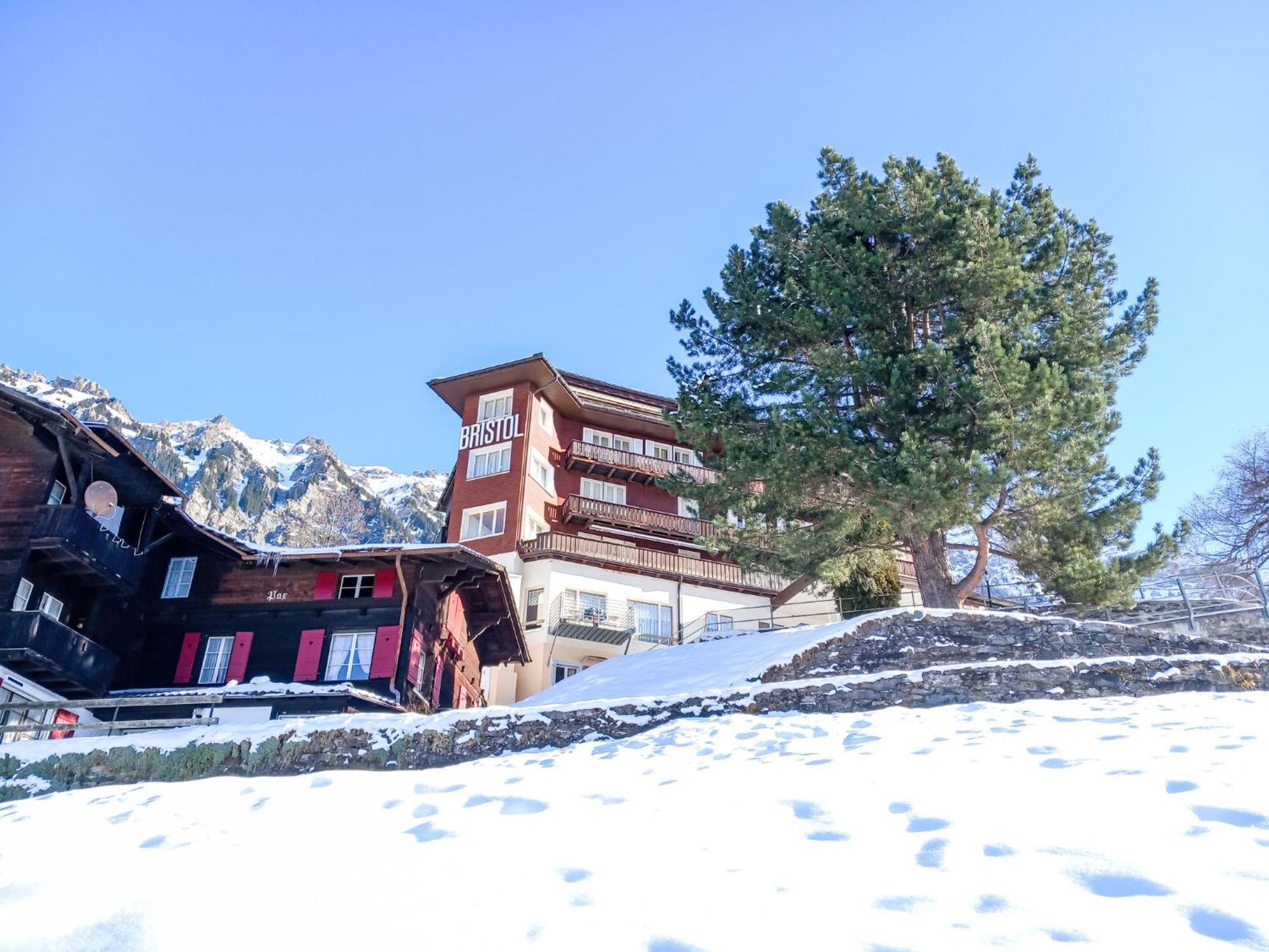 Apartment Bristol Apt-K By Interhome Wengen Bagian luar foto