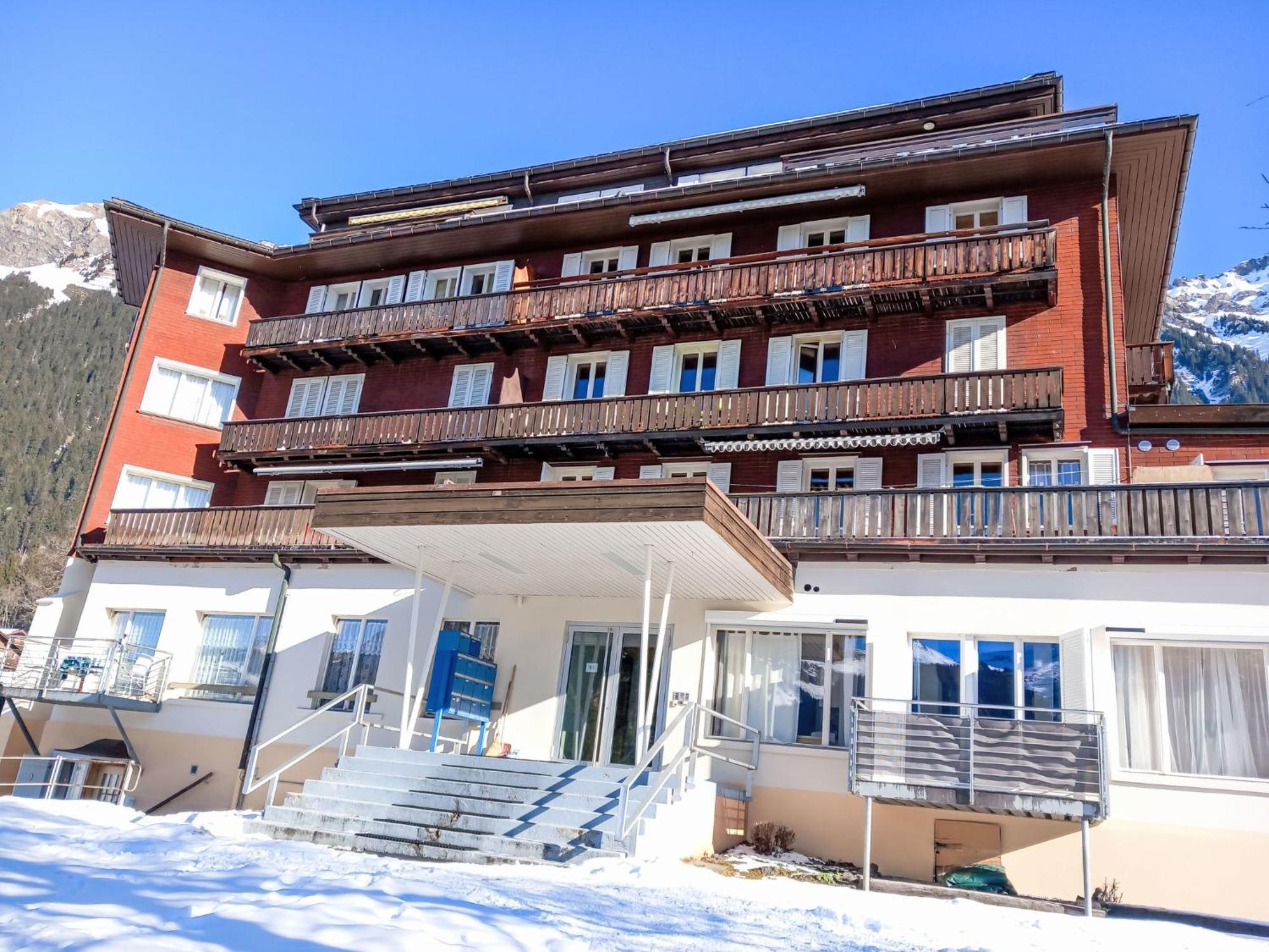 Apartment Bristol Apt-K By Interhome Wengen Bagian luar foto