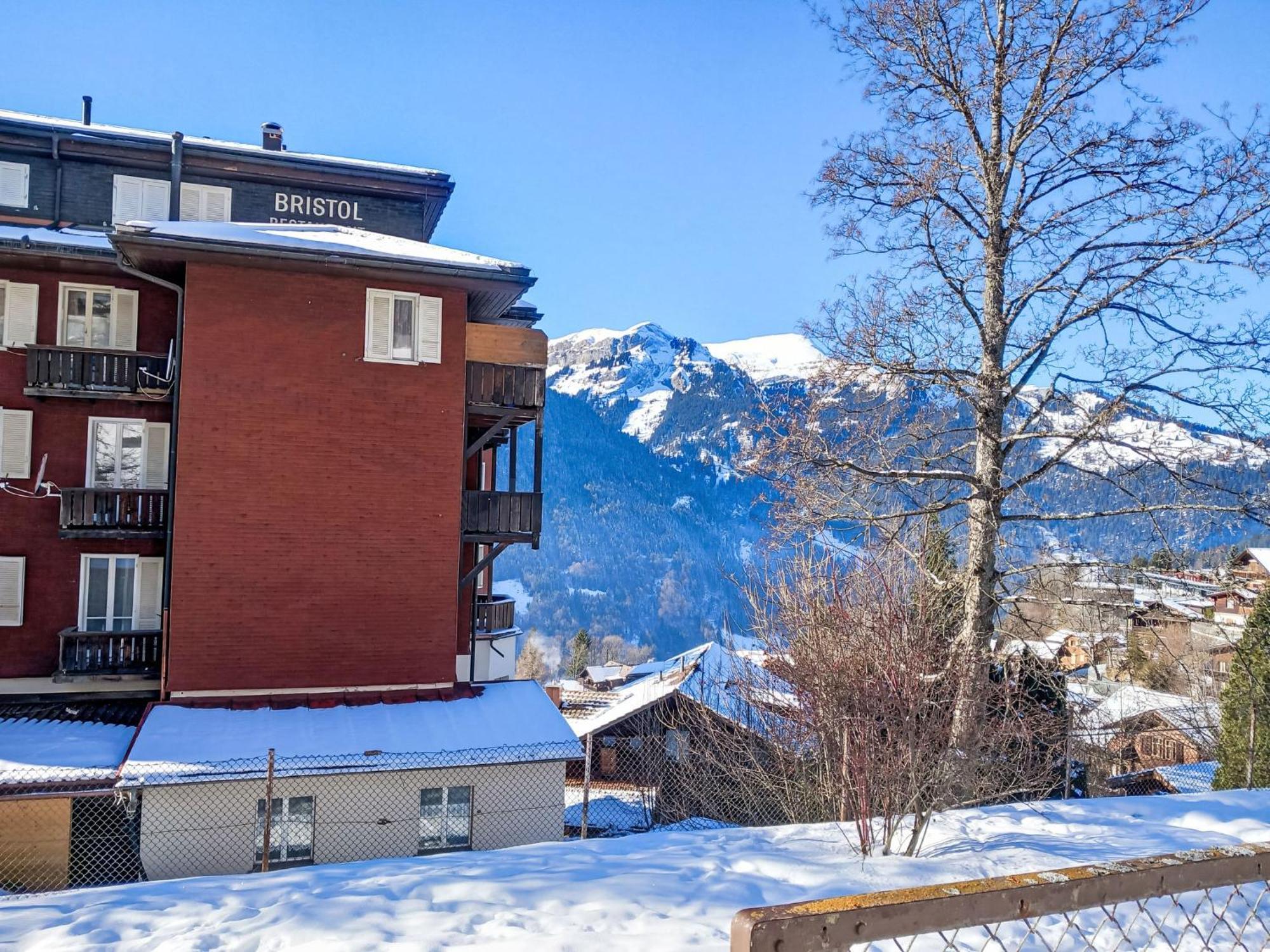 Apartment Bristol Apt-K By Interhome Wengen Bagian luar foto
