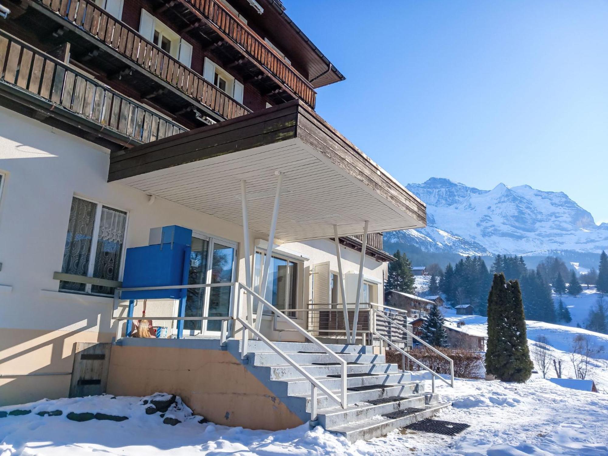 Apartment Bristol Apt-K By Interhome Wengen Bagian luar foto